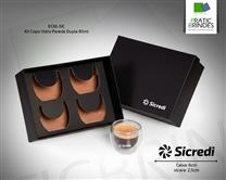 Xícaras Vidro 75ml - 6138-SIC