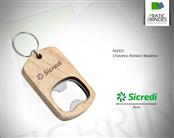 Chaveiro Abridor Madeira - 06003-SIC