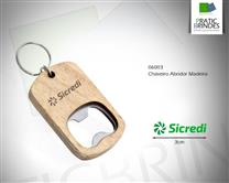 Chaveiro Abridor Madeira - 06003-SIC