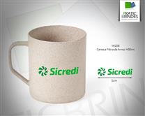 Caneca Fibra 400ml- 14508-SIC