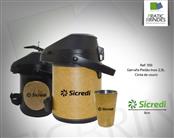 Garrafa Pistão inox 2.5L - 100-SIC