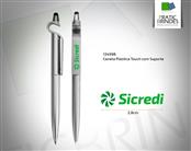 Caneta Plástica Touch - 13499B-SIC
