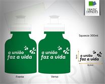 Squeeze Plástico 300ml - SQ300-PUFV