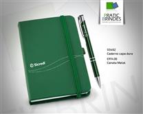 Kit Caderno e Caneta - KIT93492-SIC