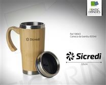 Caneca de Bambu 500ml - 18643-SIC