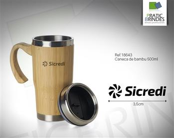 Caneca de Bambu 500ml - 18643-SIC
